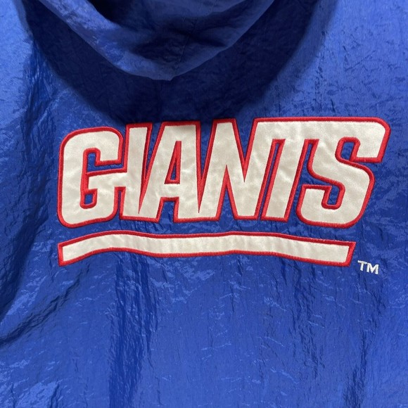 Vintage New York Giants Full Zip Starter Jacket, Large, Blue, Pro Line Hooded - Picture 6 of 13